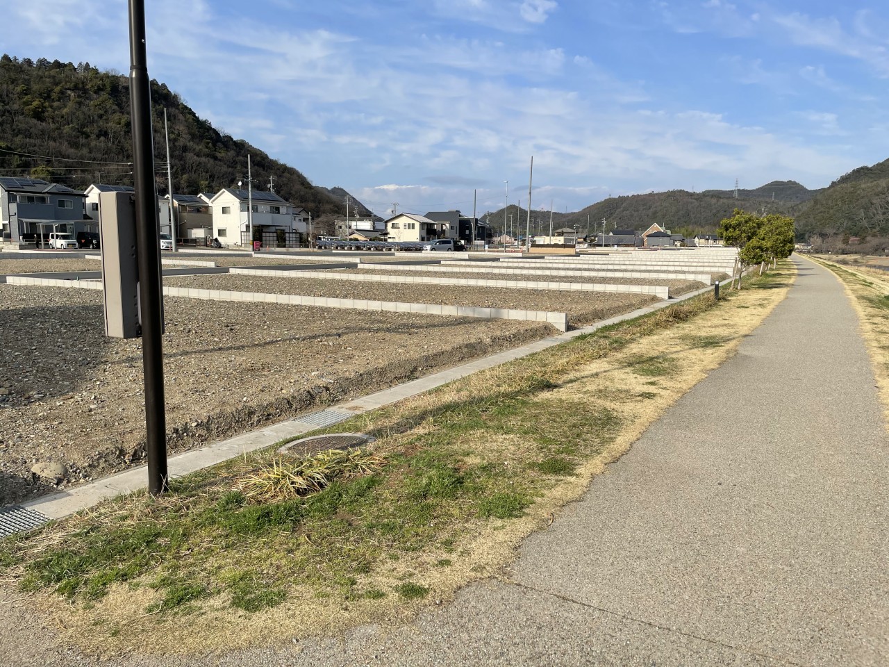 川沿い　16号地周辺