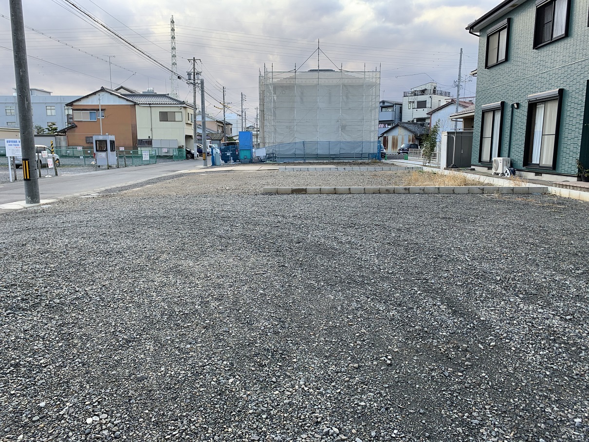 団地東側道路より撮影