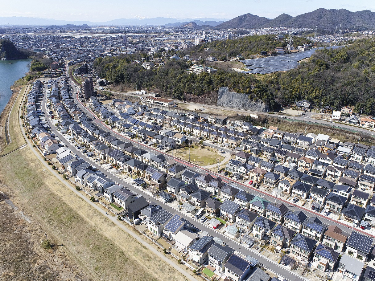 桜木町周辺の街並み